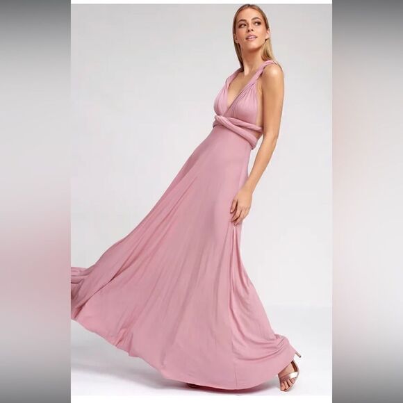 Lulu’s Tricks of the Trade Mauve Maxi Dress - Picture 11 of 16